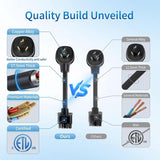 Adapter For NEMA 10-30 Tesla  Gen 2 & 3, This Adapter Plugs into Your 240V 24A