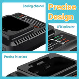 40V Battery Charger LCS40 for Black &Decker LST136 LST136W LBX36 40V Batteries