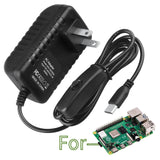 5V 3A USB-C Power Adapter Charger for Raspberry Pi 4 Model B 1GB 2GB 4GB