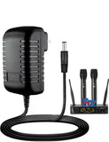 12V AC Adapter For ZINGYOU S2 UHF Wireless Handheld Microphone System