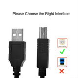 6ft USB Cable Cord Lead for CANON PIXMA PRINTER MG2522 MG2525 MG3022 MG6820