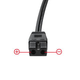2M DC 12V Lead Cable Plug Wire 2Pin Charger For Car Cooler Cool Box Mini Fridge