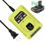 P117 Charger for Ryobi ONE+ P197 PBP002 PBP004 18V Lithium Batteries