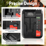 20V 2A Charger For Black and Decker Drill LBXR20 LBX4020 LBXR2020 BDCAC202B