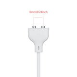 Magnetic USB DC Charger Cable Replacement Charging Cord-(6mm/0.24in) For Toys