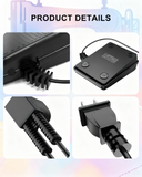 Foot Pedal and Power Cord For Singer Sewing Machine Fashion Mate 252, Mate 362