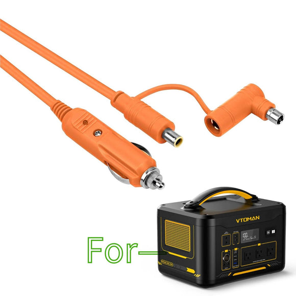 12V/24V Car Charger Cable DC7909/8020 14AWG for VTOMAN 600X/1500X