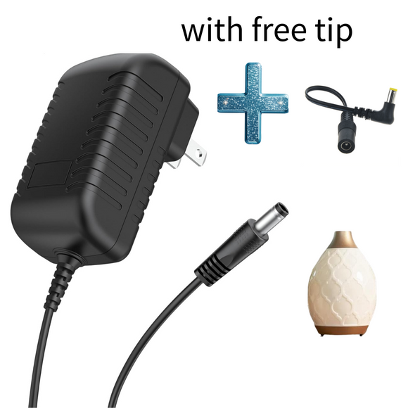 24V AC Adapter for Young Living Diffuser,Natrogix,Essentia,Now Foods Humidifier