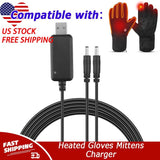 7.4V Rechargable Lithium Polymer Batteries, For Heated Gloves Mittens