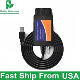 ELM327 OBD2 Scanner for ELMconfig FoCCCus Diagnostic Scan MS-Can/HS-Can Switch