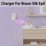 AC Adapter For Braun Epilator 9 7 5 9-720 9-300 9-890 9-030 9-880 5-810 5-620