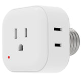 E26 4 Prong Design Light Bulb Socket Adapter