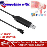 Bubble Machine Charger for Bubble Machine Gun for Blaster Bazooka Rocket Blower