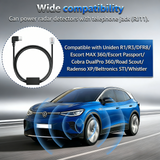 Radar Detector Cable, USB-C to RJ11 Plug Cord, 3.3Ft for Escort Passport 9500i