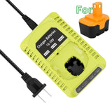 P117 Charger for Ryobi ONE+ 12V 14.4V NiCd NiMH 18V Lithium Batteries