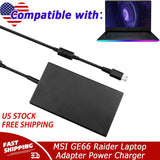 240W AC Charger for MSI GE66 Raider (10th, 11th Gen) Laptop