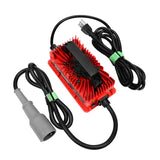 15A48 V Golf Cart Charger for Club Car 3-Pin Round Plug for Lead Acid Battery