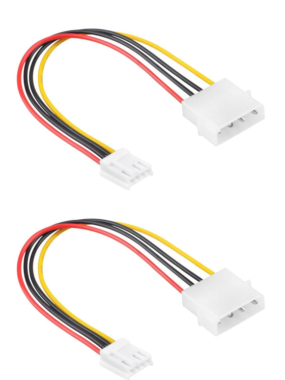 (2-Pack)4 Pin LP4 5.25