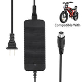 42V RCA Battery Charger for Nakto 36V Pony Mini Cruiser