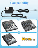 18V 2.5A Power Adapter for Behringer XENYX (502, 802, 1002),PSV3UL, MXVL3 MX60