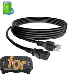 3-Pro 6ft UL Power Cord For qalaae B012 Vibration Plate Exercise Machine Carbon