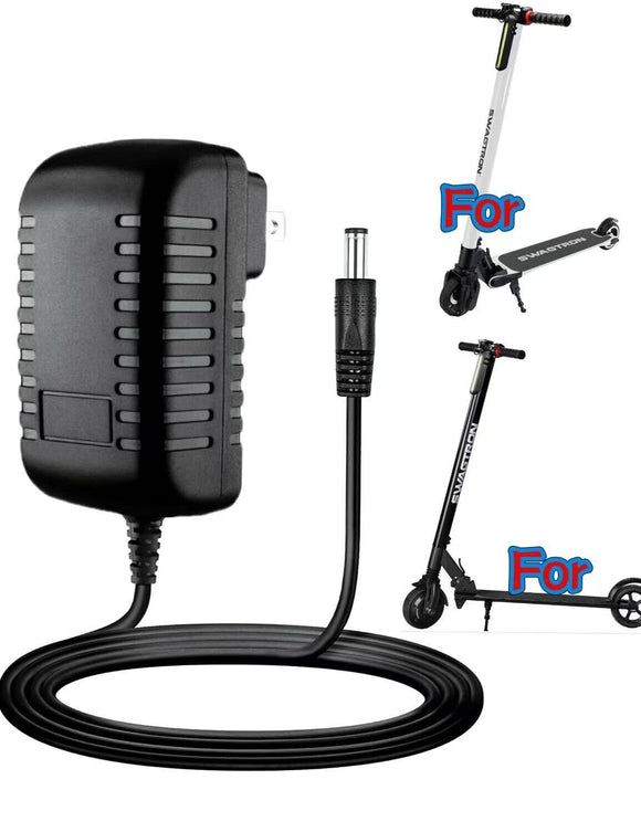 ⚡29.4V Adapter For Swagtron SG-8 Swagger 8 Lightweight Folding Electric Scooter