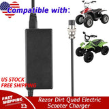 24V 2A AC Adapter For Razor Dirt Quad Electric Scooter Power Supply Charger Cord