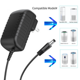 AC Adapter for Afloia,MOOKA,TOPPIN,VEWIOR,Kilo/Kilo Plus/MIRO PRO Air Purifiers