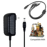 4.5V Adapter for Lemax 25859 24958 25858 25860 Christmas Village Houses