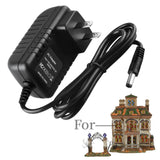 3V AC Adapter for Dept 56 Last Laugh Asylum Lock Shock Barrel