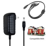 4.5V AC Adapter for Lemax 74201 74210 74225 Spooky Town Christmas Village