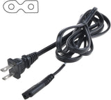 6ft Universal Power Cord Cable for PS3 Slim PSX PS2 Xbox DC Sony Playstation PS1