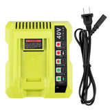 40V Charger For Ryobi 40V Battery OP4015A OP4020A OP4050A OP40601 OP4026A OP4040