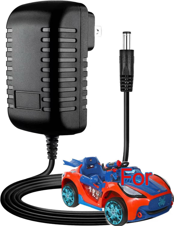 🕸battery charger 6V AC DC Adapter For spider man super car Ride-On