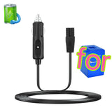 12V Car Charger for Mobicool F15 blue red / F16 blue green red Mini Fridge