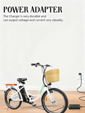42V Charger for NAKTO Elegance 22" City 36V Lithium-ion Battery Power Adapter