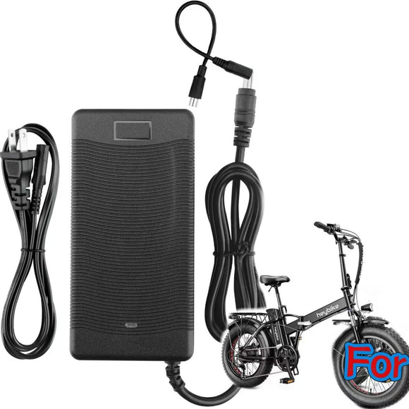🚲54.6V 3-Pin AC Adapter for Heybike Mars 48V Folding Fat Tire Electric Bike