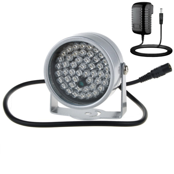 48LED & 12V Power IR Infrared Night Vision Light for Security CCTV Camera