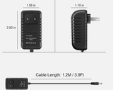 AC Adapter Charger For Zoom Acoustic 503 504 504II 505 505II Power Supply