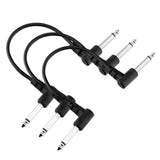 3Pack - 6 Inch Guitar Patch Cable Guitar Effect Pedal Cables