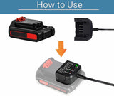 Charger for Black and Decker 20V 12V Max Lithium Battery LBXR20 LBX4020 LBX20