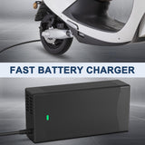 3A Battery Charger Power Adapter For MotoTec Fatboy 48v 800w electric scooter