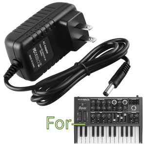 12V 1A Power Adapter for Arturia MicroBrute Synth Keyboard