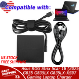 Charger For Asus ROG Strix Scar 18 (2025) G835 G835LX G835LX-XS97 Gaming Laptop