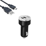 Car Charger Adapter+USB Cable for Garmin Nuvi 2495lmt 2597lmt 2689lmt 2789lmt