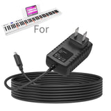 5V USB-C Adapter for Vangoa VGD882 Foldable 88 Key Piano Keyboard Power Charger