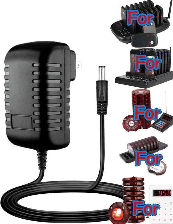 12V AC Adapter For Retekess TD175 TD174 TD165 TD162 TD158