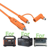 2M 12V/24V Car Charger Cable 14AWG DC7909+8020 for Jackery/Bluetti/Anker/GRECELL