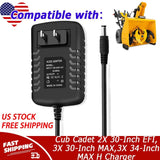 AC Adapter Charger For Cub Cadet 2X 30-Inch EFI,3X 30-Inch MAX,3X 34-Inch MAX H