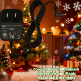 Adapter for Hallmark Keepsake QFM3914 Village Decoration Christmas  Tree Ornamen